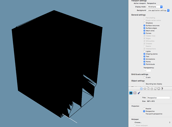 rhino for mac grid does not display help